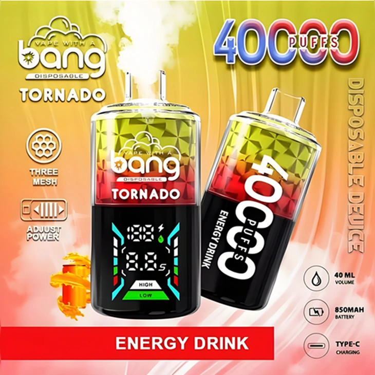 Bang Tornado 40000 bocanadas vape desechable